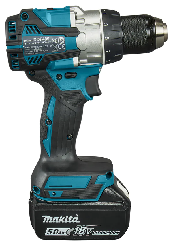 Аккумуляторная дрель-шуруповерт Makita DDF489RTJ