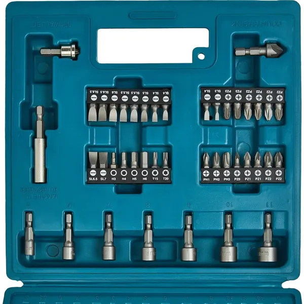 Набор насадок Makita Basic 60шт E-11829