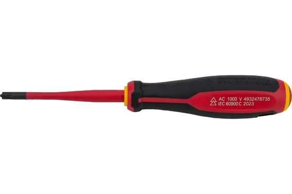 Отвертка диэлектрическая Milwaukee PZ/SL1*80мм 4932478735