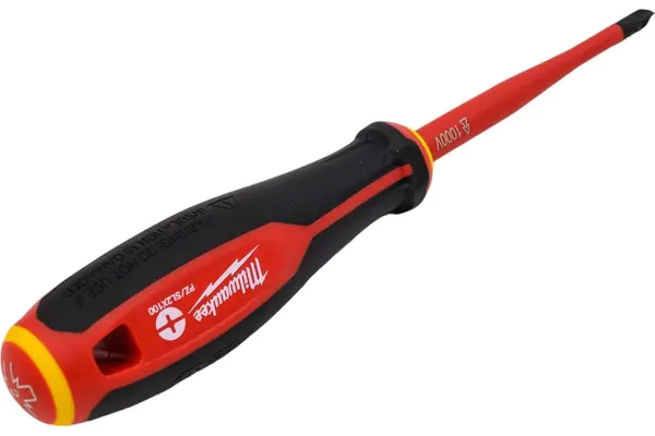 Отвертка диэлектрическая Milwaukee PZ/SL2*100мм 4932478736