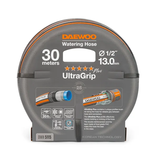 Шланг Daewoo UltraGrip 1/2' 30м 6слоев DWH 5115