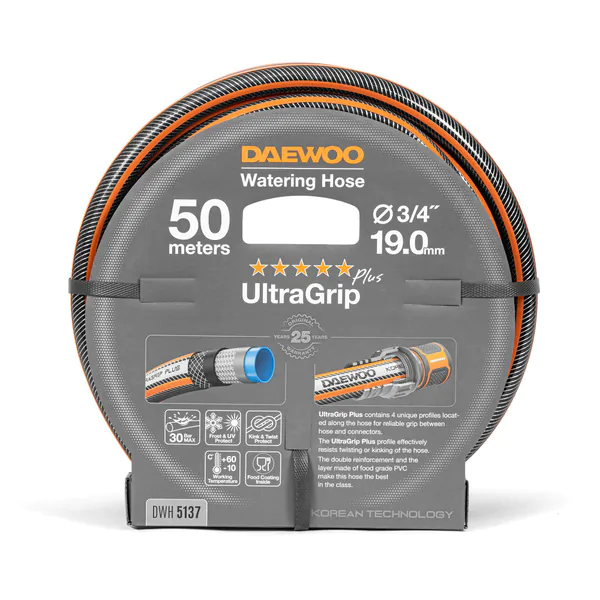 Шланг Daewoo UltraGrip 3/4' 50м 6слоев DWH 5137