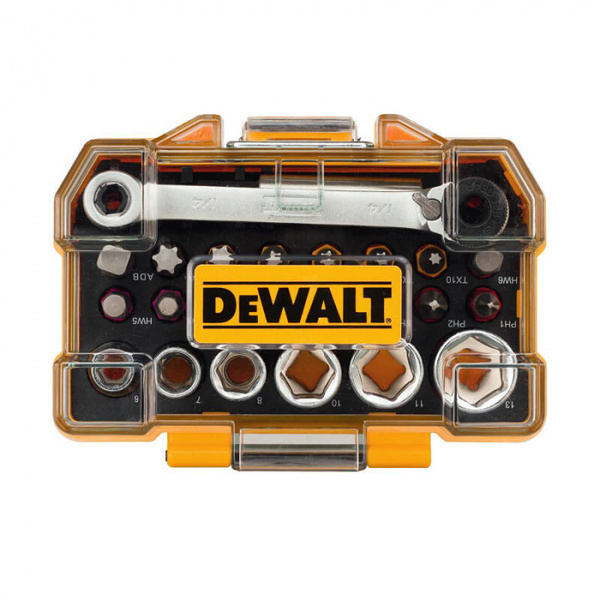Набор инструмента DeWalt  биты, торцовые ключи  24 шт. бокс DT71516-QZ