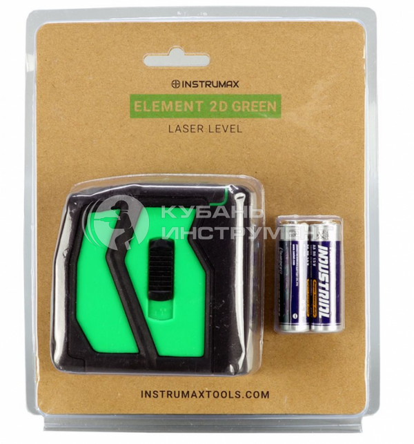 Нивелир лазерный Instrumax ELEMENT 2D GREEN IM0119