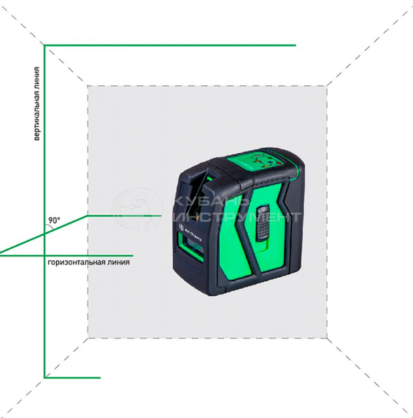 Нивелир лазерный Instrumax ELEMENT 2D GREEN IM0119