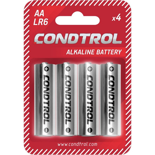 Батарейка Condtrol AA LR6 4шт 7-1-040