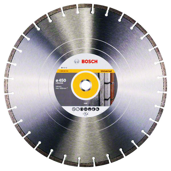 Диск алмазный Bosch PF Universal 450-25,4 2608602551