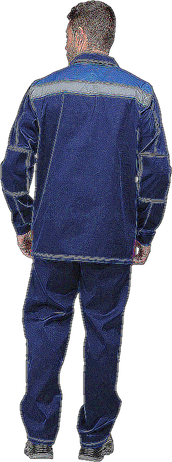 Костюм Профи темно-синий-василёк (104-108, 182-188) Кос 033