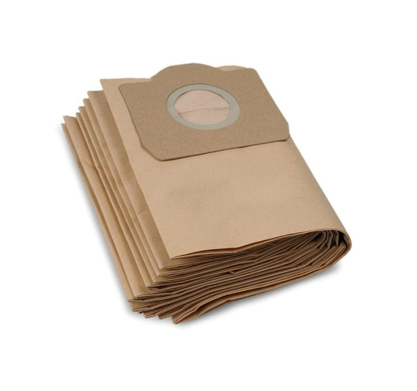 Фильтр-мешки бумажные Karcher WD 3 brown 5шт 2.863-276.0