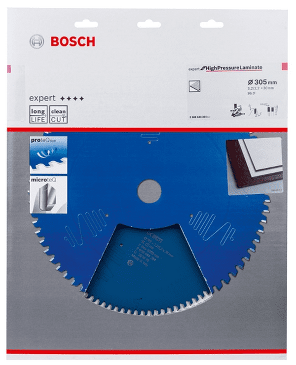 Диск пильный по ламинату Bosch 305*30-96T 2608644364