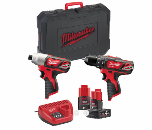 Аккумуляторный набор Milwaukee M12 BPPB-421C 4933443497