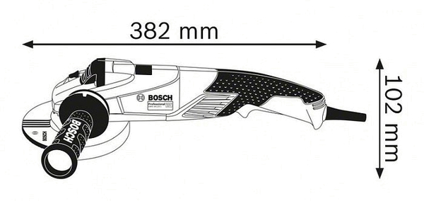 Угловая шлифовальная машина Bosch GWS 18-150 L 06017A5000