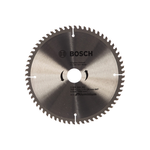 Диск пильный по алюминию Bosch ECO 210*30-64T 2608644391