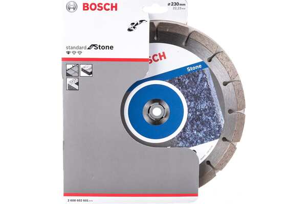 Круг алмазный отрезной Bosch Stf Stone 230-22.23 2608602601