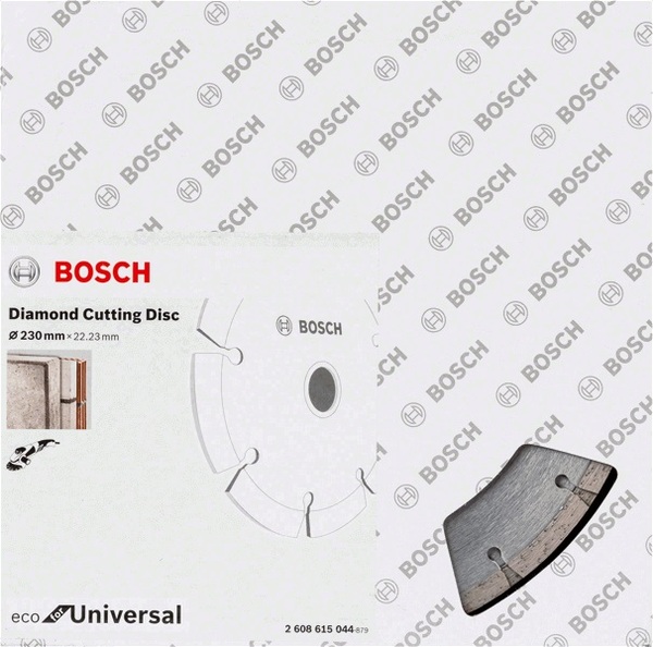 Диск алмазный Bosch ECO Universal 230*22,23мм (10шт) 2608615044