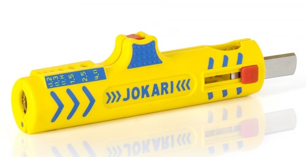 Стриппер Jokari Secura №15 круглый кабель 30155