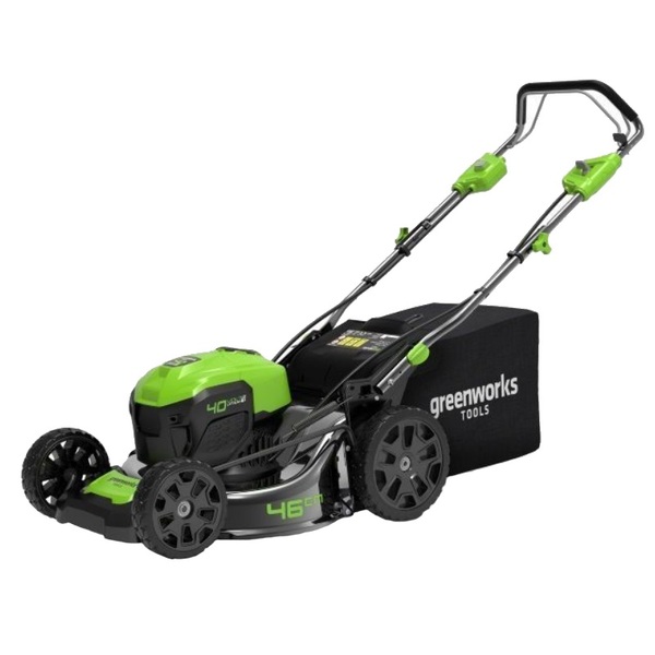 Аккумуляторная газонокосилка GreenWorks GD40LM46SP 2506807UG