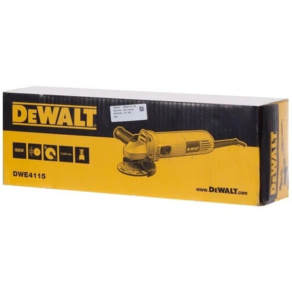 Угловая шлифовальная машина DeWalt DWE4115