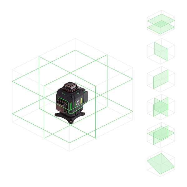 Нивелир лазерный AMO LN 4D-360-7 856150