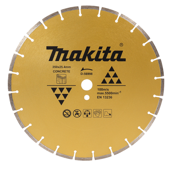 Диск алмазный по бетону Makita 350*20/25,4 D-56998