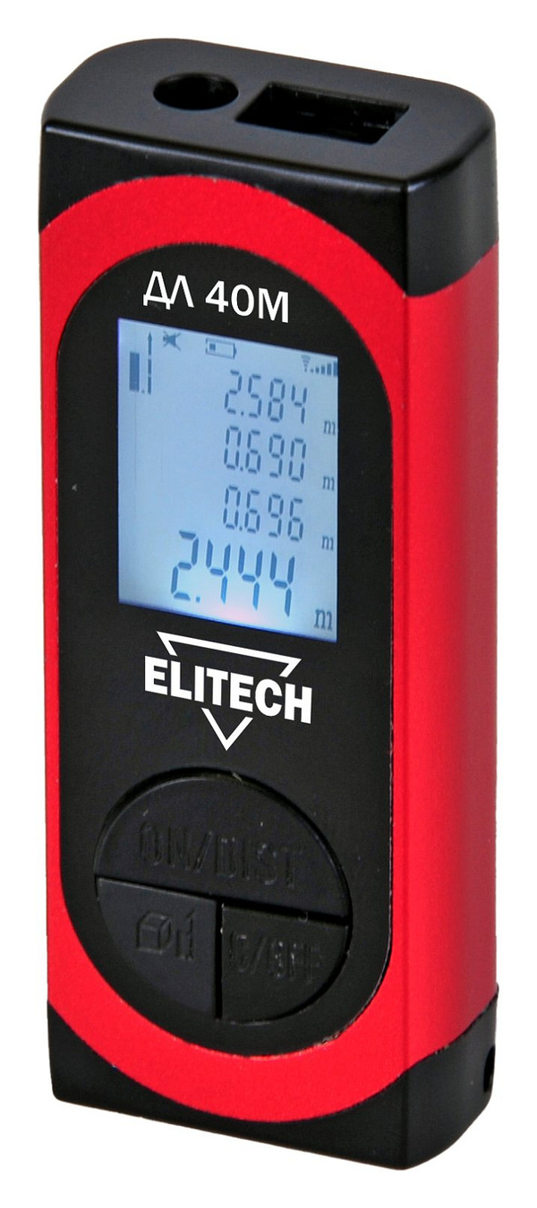 Дальномер лазерный Elitech ДЛ 40М 204766