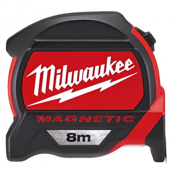 Рулетка Milwaukee Премиум 8м*27мм магн.зацеп 48227308