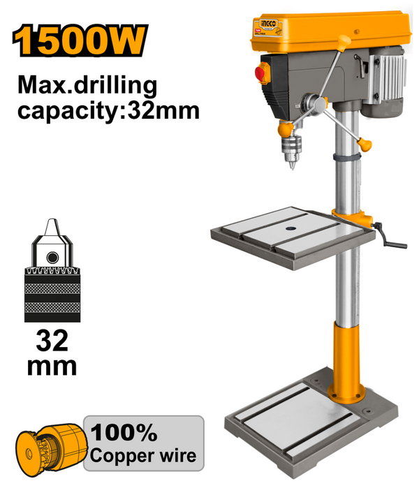 Сверлильный станок INGCO DP3211005 INDUSTRIAL 1500 Вт