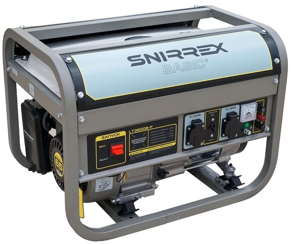 Генератор бензиновый SNIRREX BASIC LT3600B-F