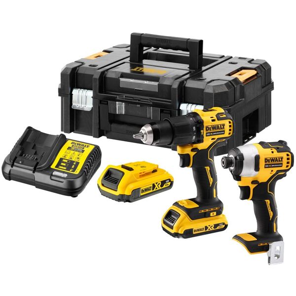 Аккумуляторный набор DeWalt DCK2062D2T ( DCD709 + DCF809 ТSTAK II )